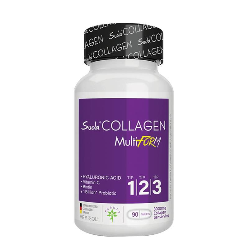 Suda Collagen Kapsül Kolajen 90 Tablet