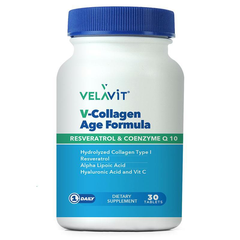 Velavit Age Formula Enerji-Yorgunluk-Bitkinlik Kapsül Kolajen 30 Tablet