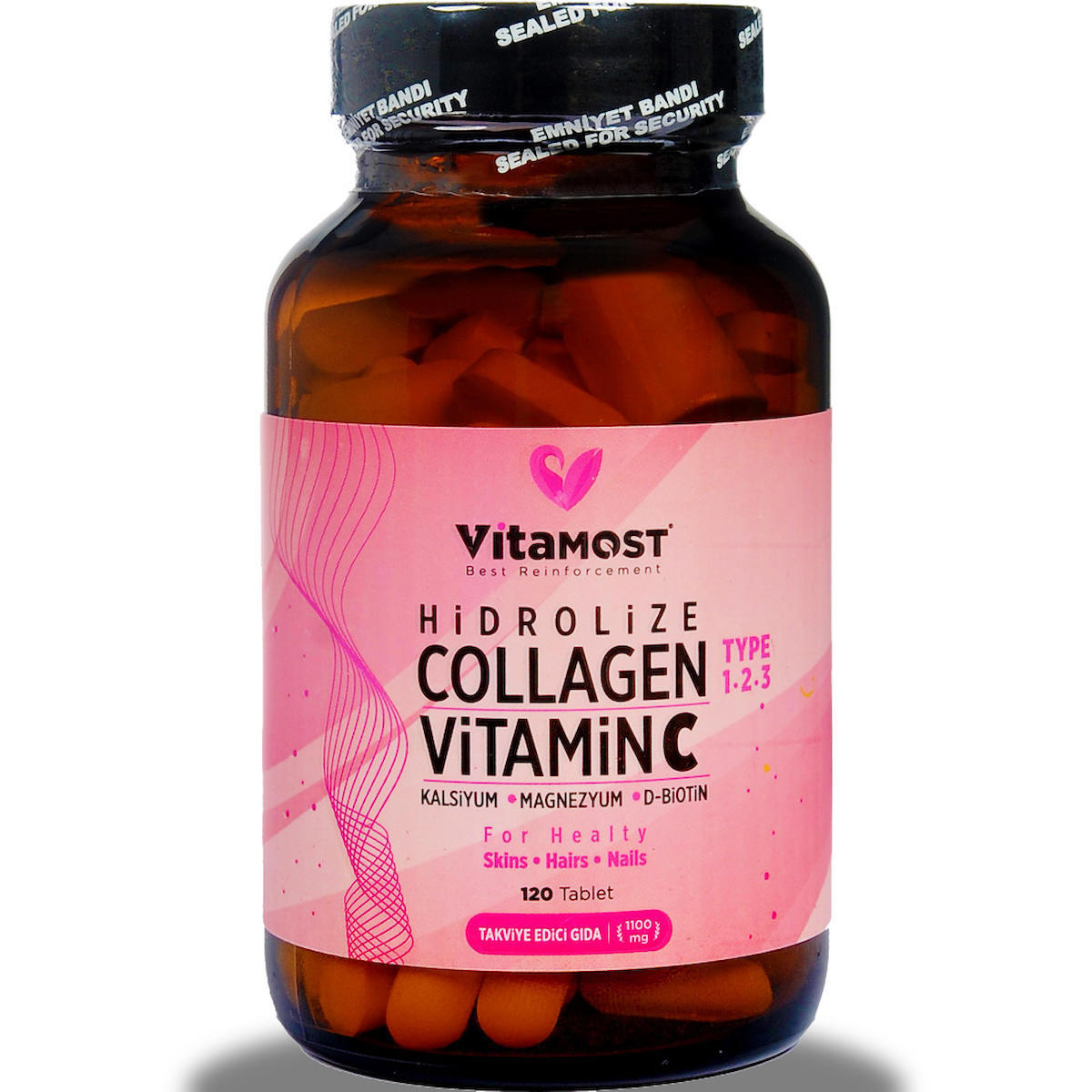 Vitamost Tip 1-2-3 Tablet Kolajen 120 Tablet
