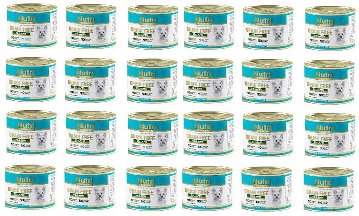 Nutri Canin Grain Free Kuzu Etli Yavru Yaş Köpek Maması 200 gr 24'lü