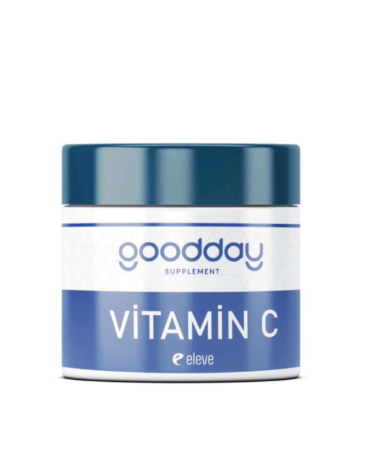 Goodday C Vitamini Aromasız Yetişkin Bitkisel Besin Desteği 400 gr