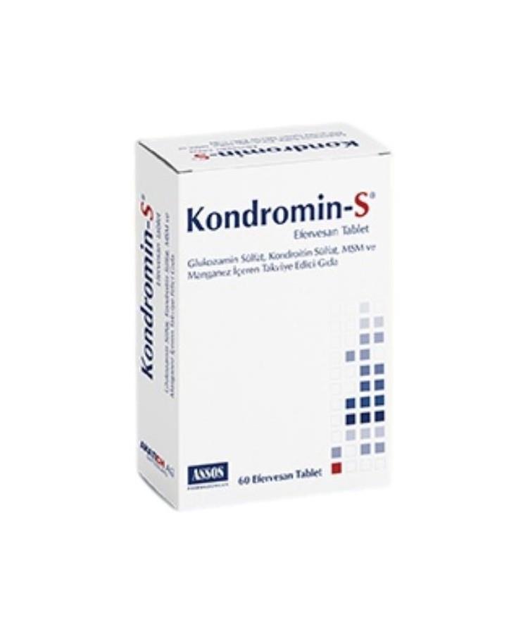 Assos Pharma Kondromin-S Glukozamin 60 Tablet