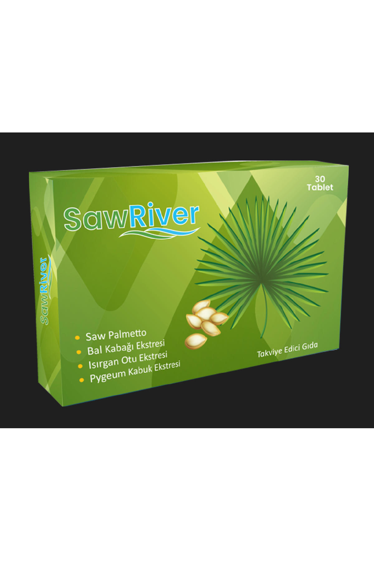 Neupharma Sawriver Sade Yetişkin Bitkisel Besin Desteği 30 Tablet