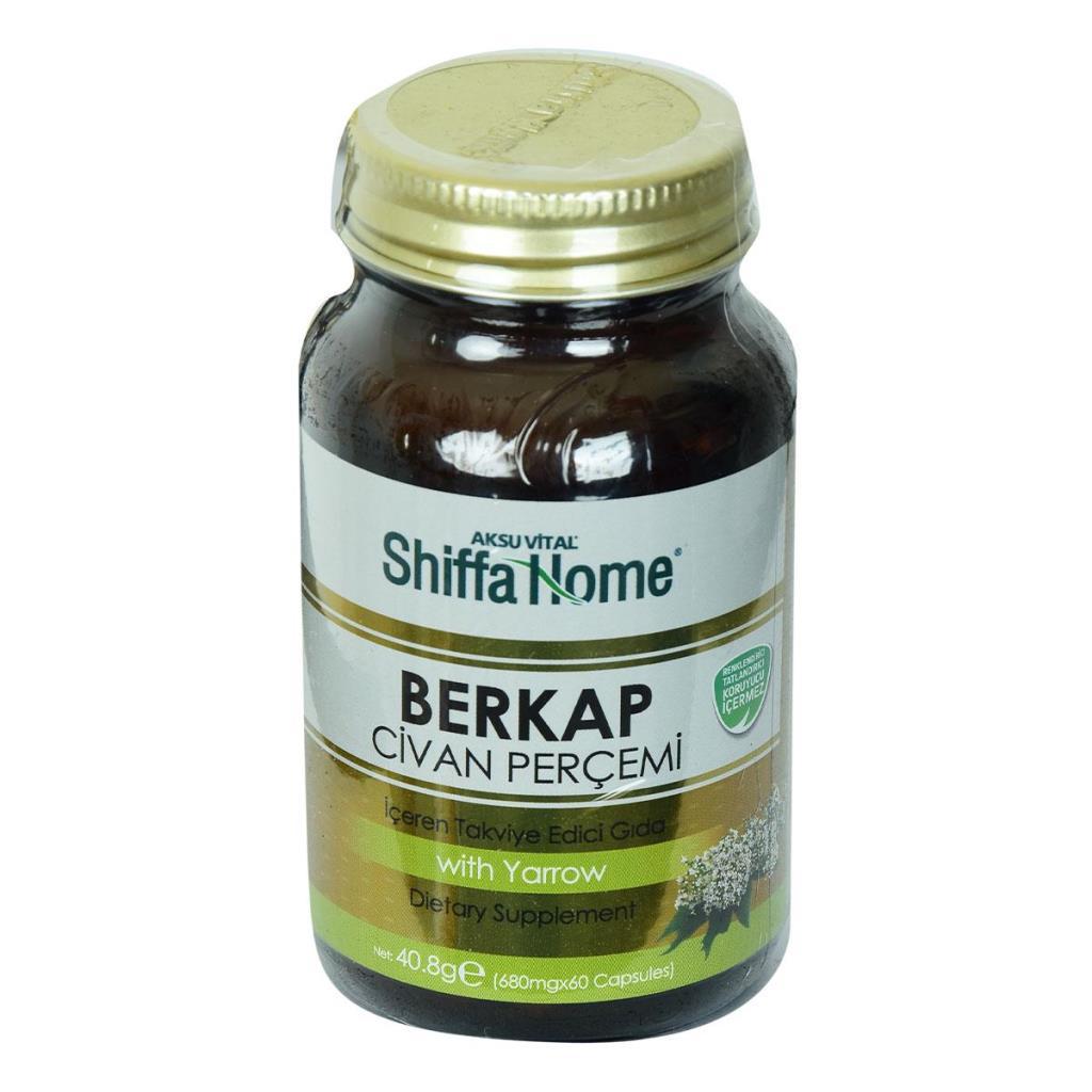 Aksu Vital Shiffa Home Sade Yetişkin Bitkisel Besin Desteği 60 Kapsül