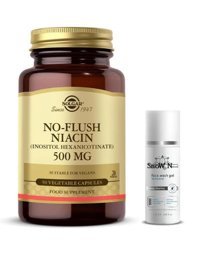 Solgar No-Flush Niacin Aromasız Yetişkin Bitkisel Besin Desteği 50 Tablet