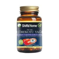Shiffa Home Çörekotu Aromalı Yetişkin Bitkisel Besin Desteği 60 Kapsül