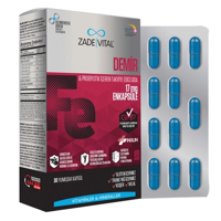 Zade Vital Demir Aromalı Yetişkin Bitkisel Besin Desteği 30 Kapsül