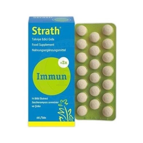 Strath Çinko Sade Yetişkin Bitkisel Besin Desteği 40 Tablet