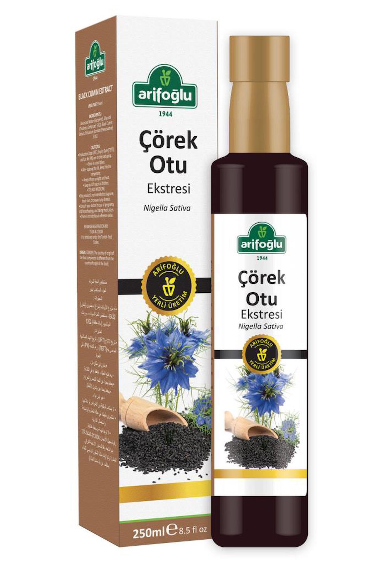 Arifoğlu Çörek Otu Aromalı Yetişkin Bitkisel Besin Desteği 250 ml