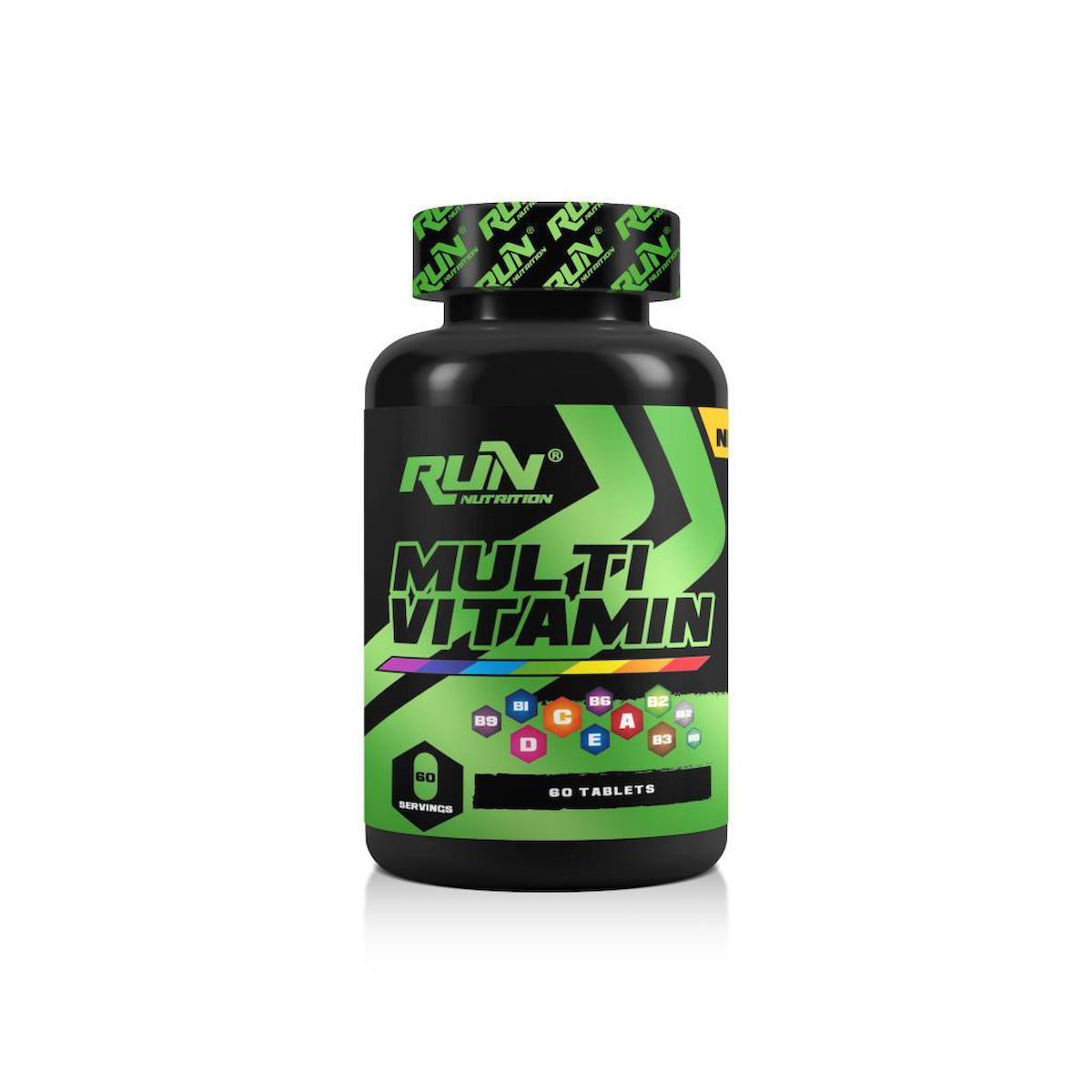 Run Nutrition Aromasız Yetişkin Bitkisel Besin Desteği 60 Tablet