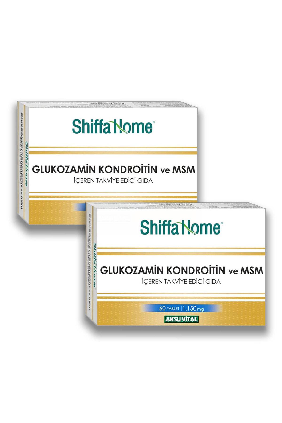 Shiffa Home Aksuvital Aromasız Yetişkin Bitkisel Besin Desteği 2x60 Tablet