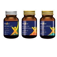 Tab İlaç Bromelain Aromasız Yetişkin Bitkisel Besin Desteği 60 - 90 - 30 Tablet