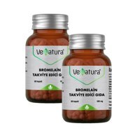 Venatura Bromelain Aromasız Yetişkin Bitkisel Besin Desteği 2x60 Tablet