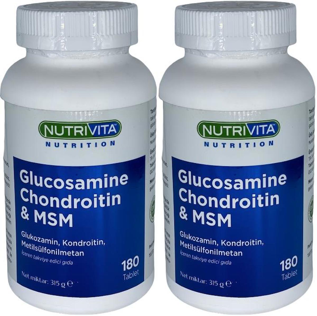 Nutrivita Nutrition Glukozamin 2x180 Tablet