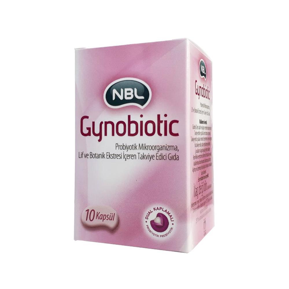 Nobel Gynobiotic Sade Yetişkin Bitkisel Besin Desteği 10 Kapsül