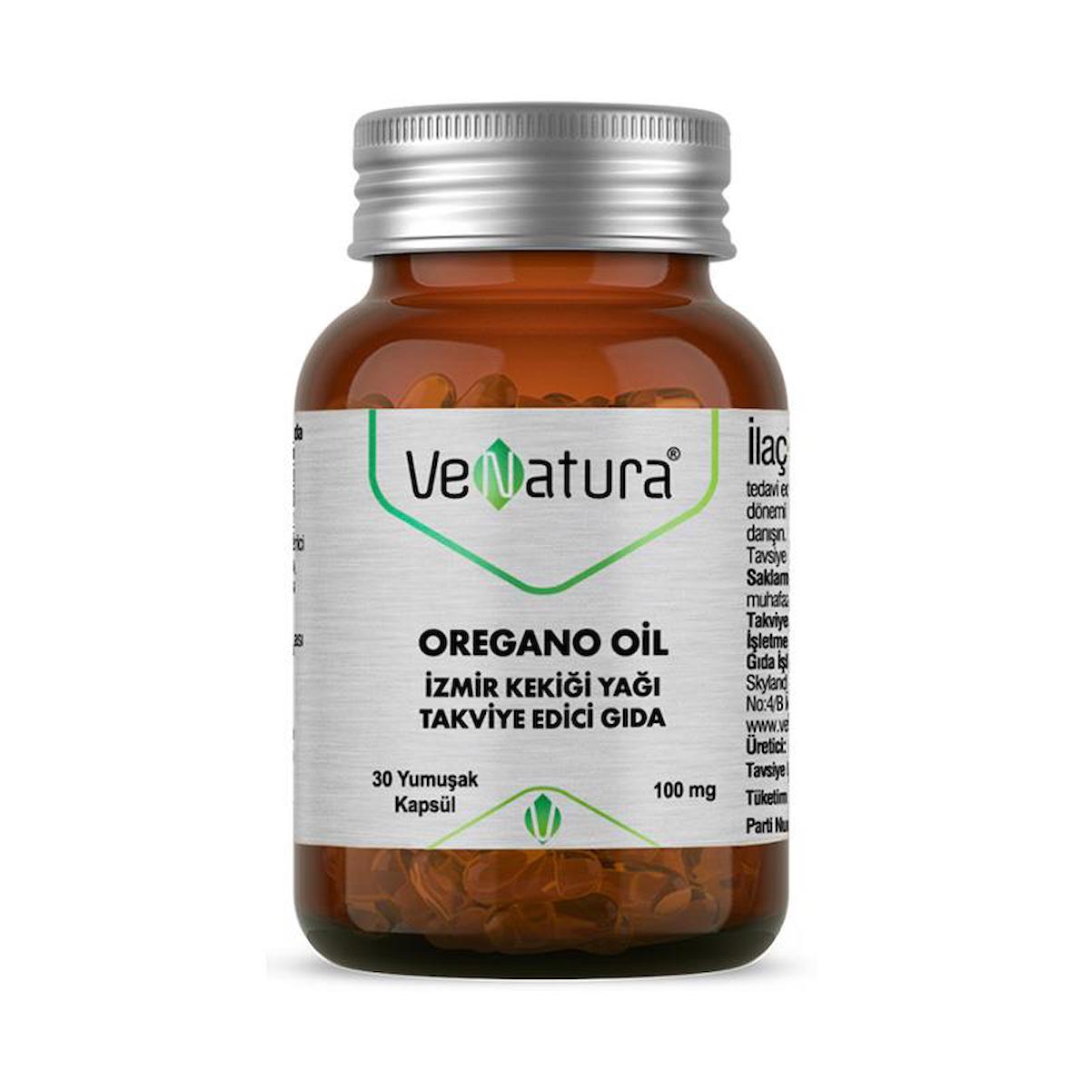 Venatura Oregano Aromasız Yetişkin Bitkisel Besin Desteği 30 Tablet