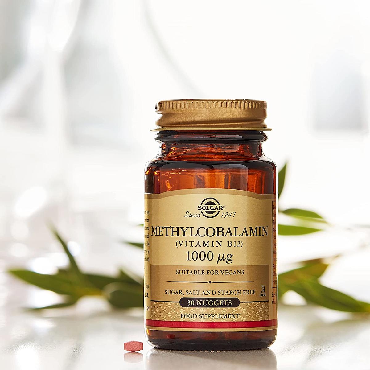 Solgar B12 Aromasız Yetişkin Bitkisel Besin Desteği 30 Tablet