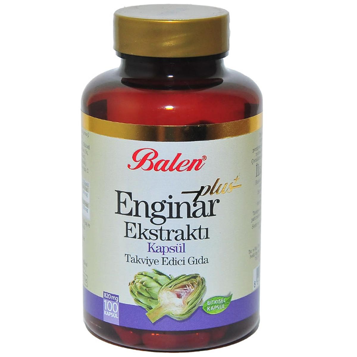 Balen Plus+ Aromalı Aromalı Yetişkin Bitkisel Besin Desteği 100 Kapsül