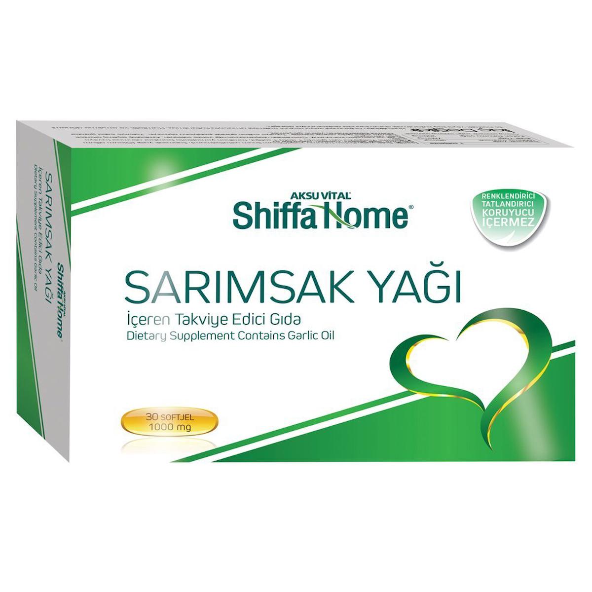 Aksu Vital Shiffa Home Sade Yetişkin Bitkisel Besin Desteği 30 Kapsül