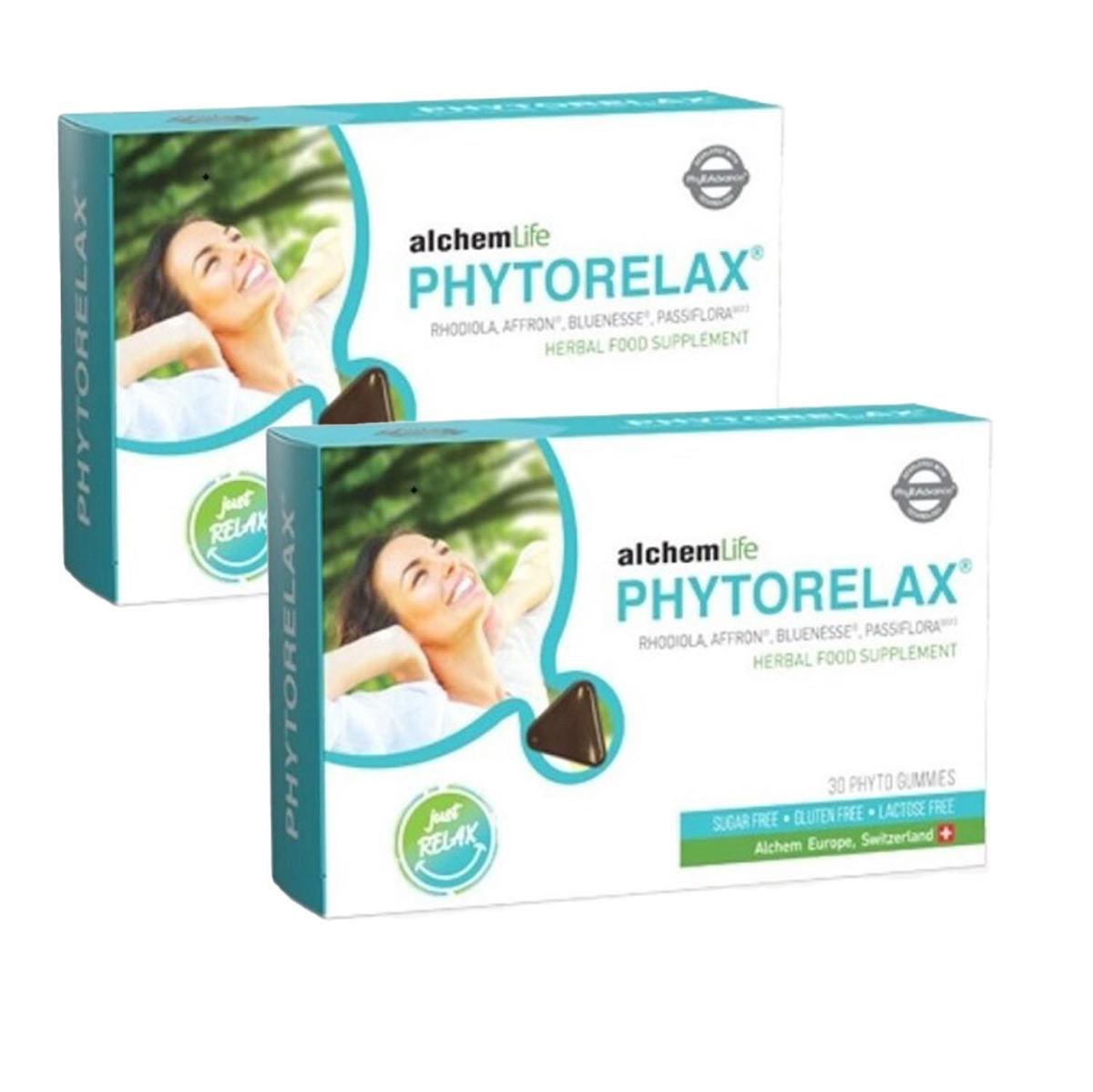 Alchem Phytorelax Sade Yetişkin Bitkisel Besin Desteği 2x30 Tablet