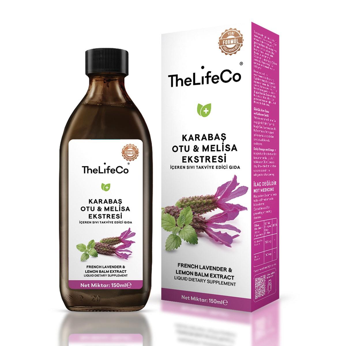 Thelifeco Karabaş Otu Melisa Ekstresi Aromasız Yetişkin Bitkisel Besin Desteği 150 ml