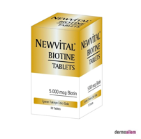 Rc Farma Biotin Sade Yetişkin Bitkisel Besin Desteği 60 Tablet