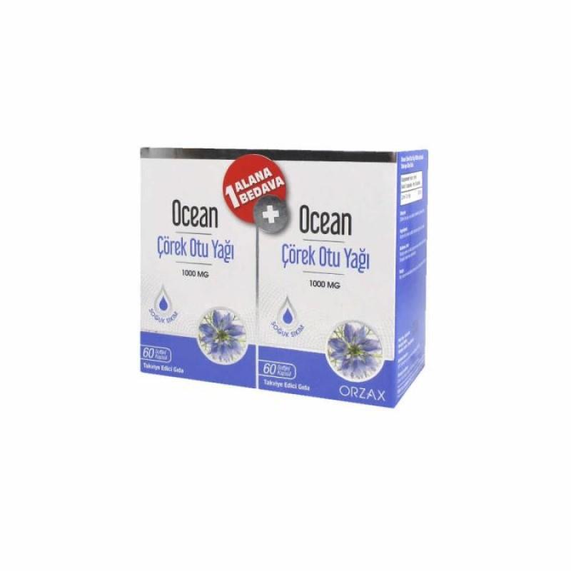 Ocean Orzax Sade Yetişkin Bitkisel Besin Desteği 2x60 Tablet