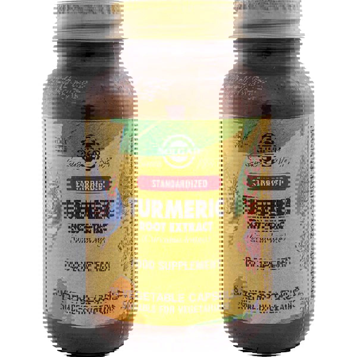 Solgar Turmeric Root Extract Aromasız Yetişkin Bitkisel Besin Desteği 60 Tablet