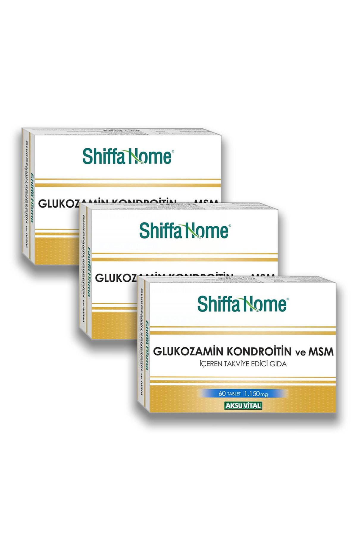 Shiffa Home Aksuvital Aromasız Yetişkin Bitkisel Besin Desteği 3x60 Tablet