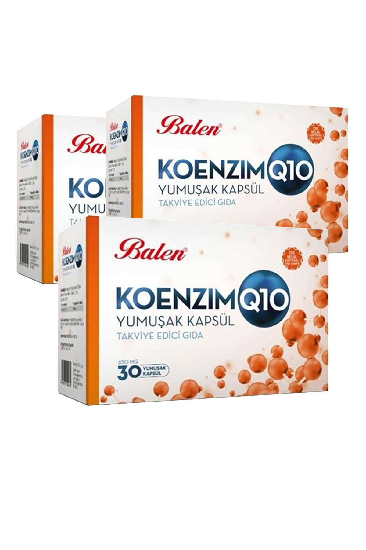 Balen Koenzim Aromalı Yetişkin Bitkisel Besin Desteği 30 Kapsül