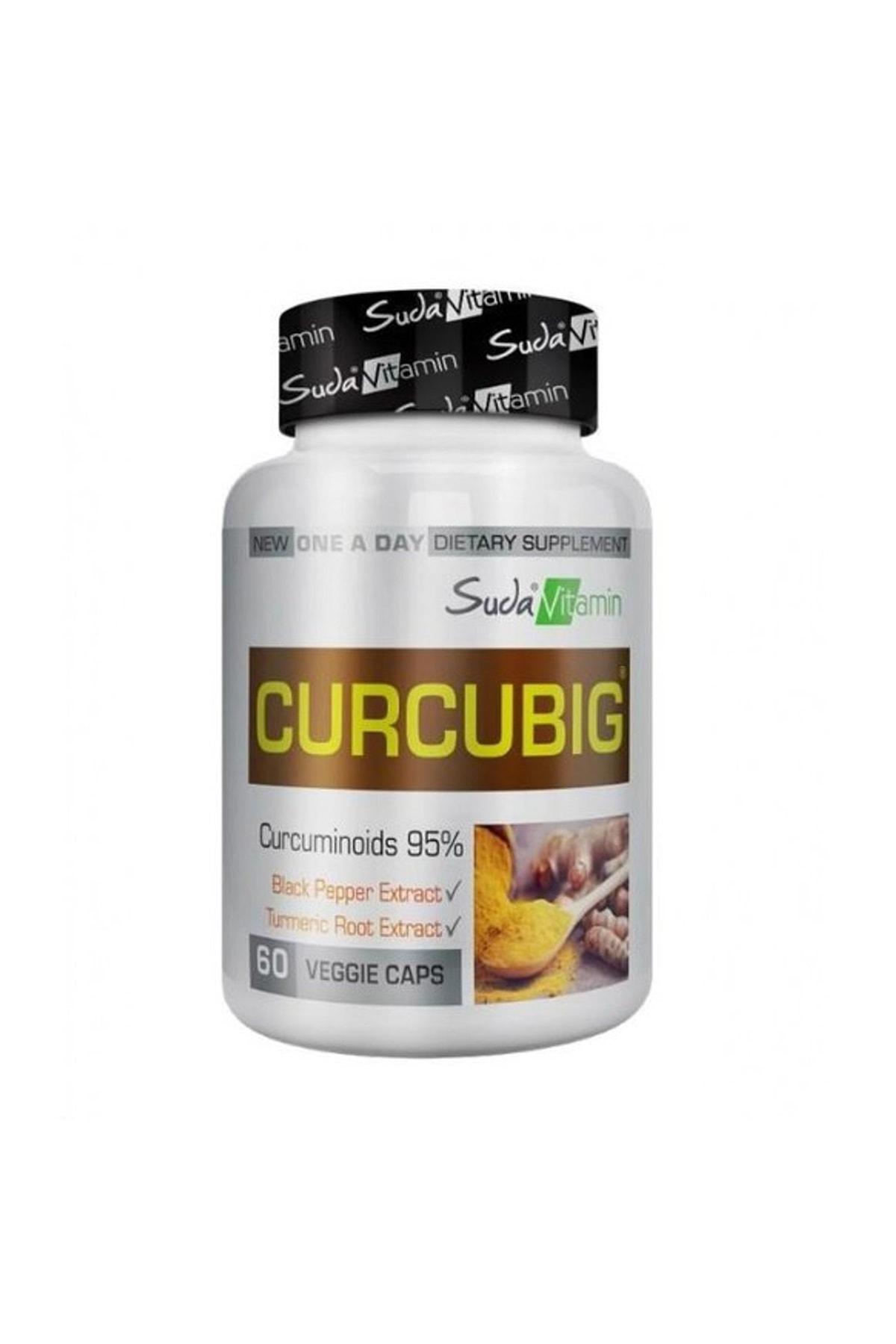 Suda Vitamin Curcubig Aromasız Yetişkin Bitkisel Besin Desteği 60 Tablet
