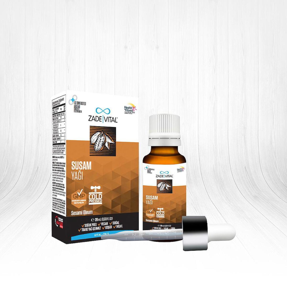 Zade Vital E Vitamini Aromalı Yetişkin Bitkisel Besin Desteği 150 ml
