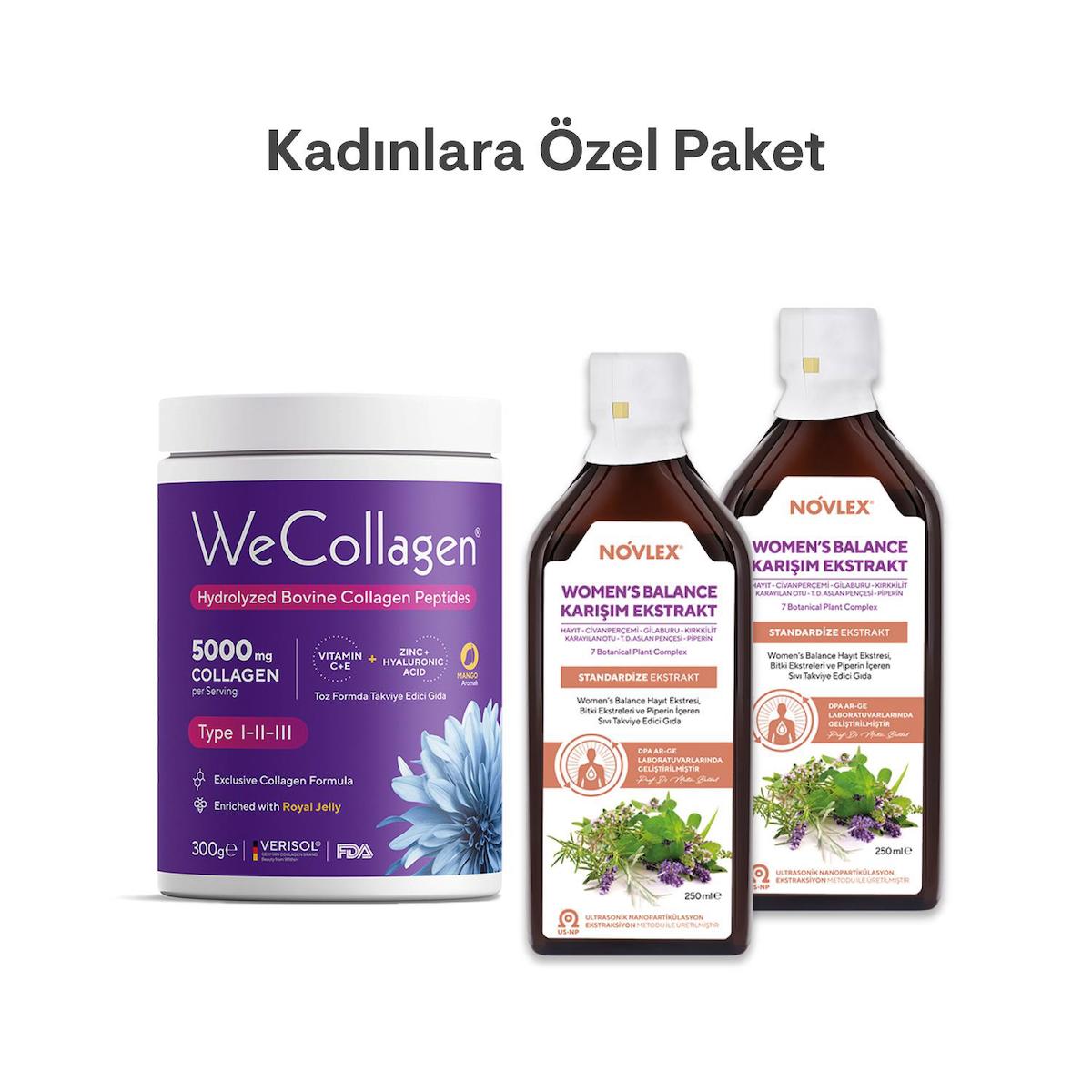 Biomet Novlex Yetişkin Bitkisel Besin Desteği 2x250 ml - 300 g