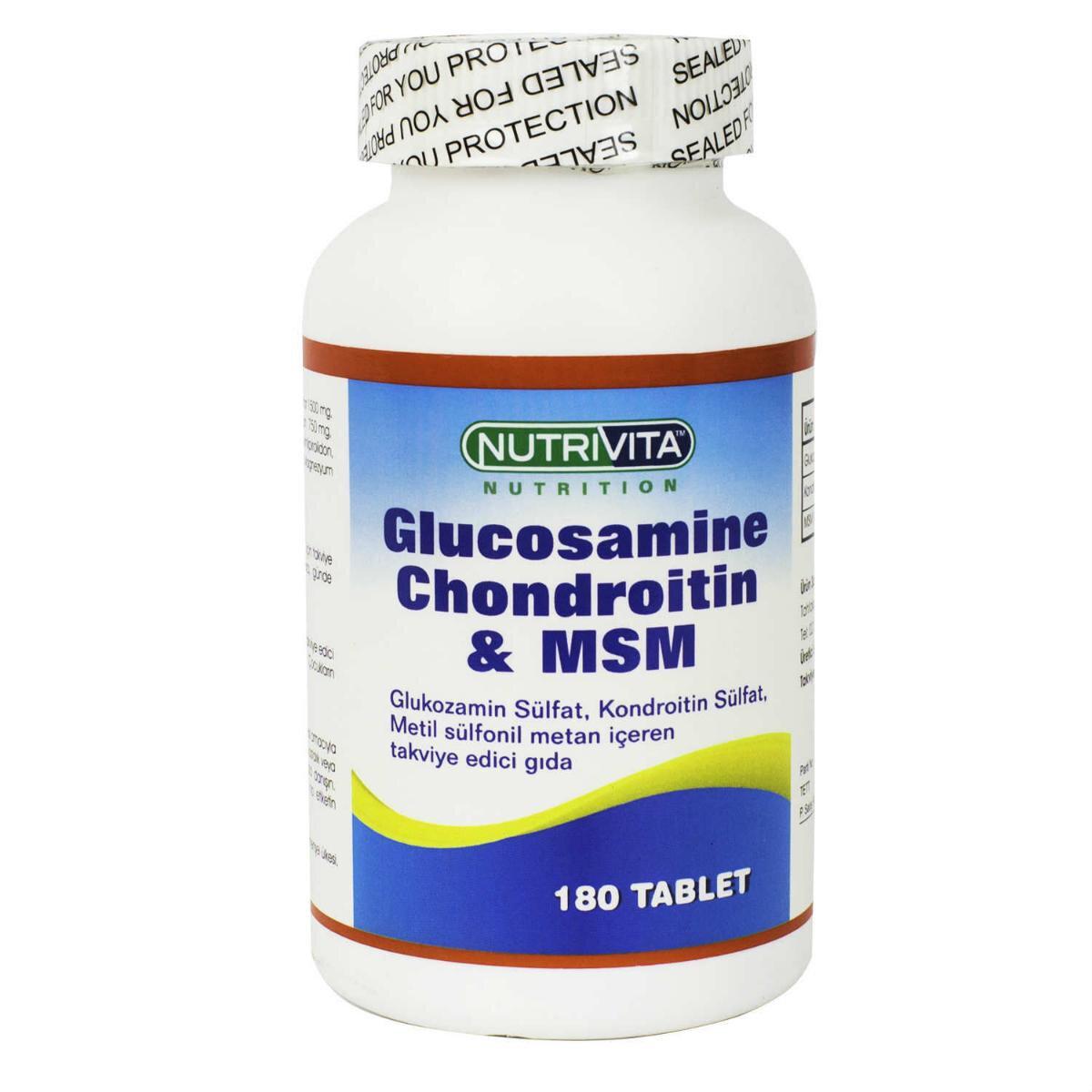 Nutrivita Nutrition Glukozamin 200 Tablet