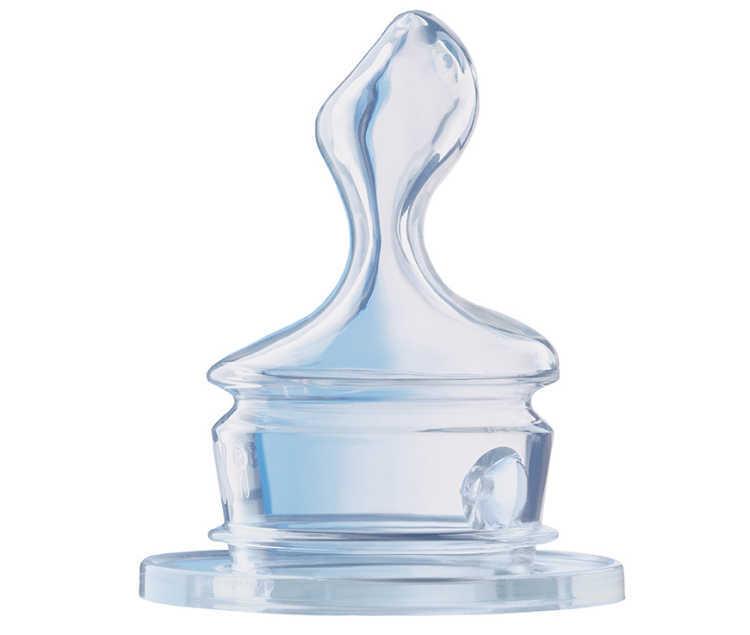 Nuk Classic Silikon Yenidoğan 0-6 Ay Orta Akışlı Dar Ağızlı Damaklı Biberon Emziği