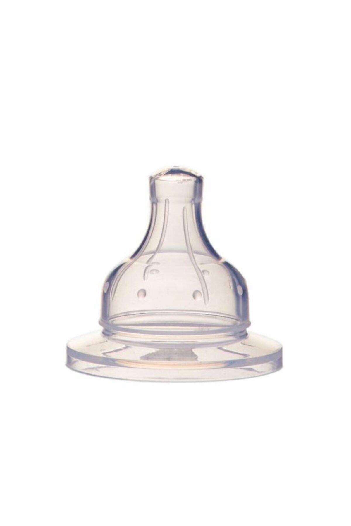 Baby Time BT103 Silikon 6-18 Ay Hızlı Akışlı Geniş Ağızlı Biberon Emziği