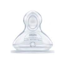 Nuk First Choice+ M Silikon Yenidoğan 0-6 Ay Orta Akışlı Geniş Ağızlı Damaklı Biberon Emziği