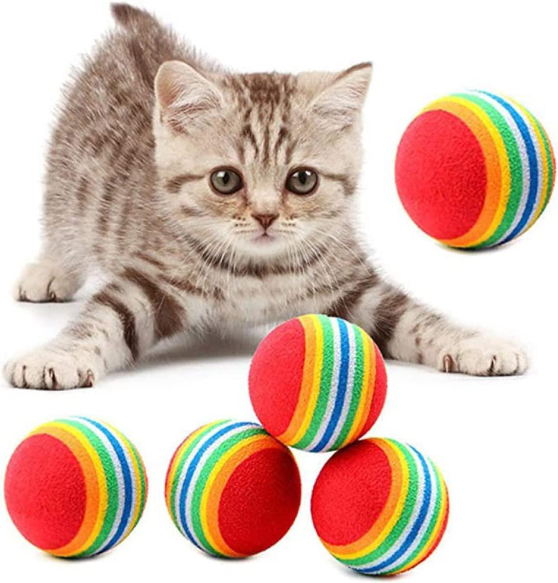 Er Hareketli Isırma Yavru-Yetişkin Top Kedi Oyuncağı