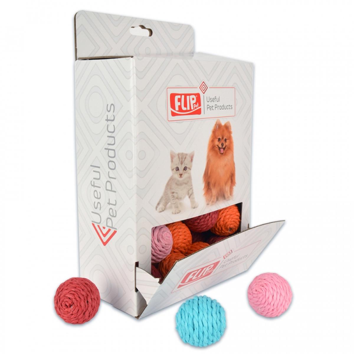 Pıwo 010 Hareketli Isırma Yavru-Yetişkin Top Kedi Oyuncağı