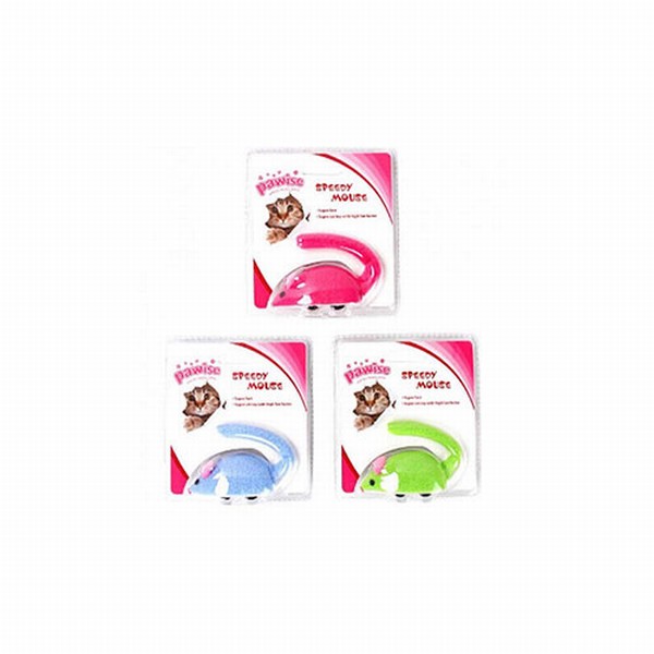 Pawise Hareketli Peluş Isırma Yavru-Yetişkin Fare Kedi Oyuncağı
