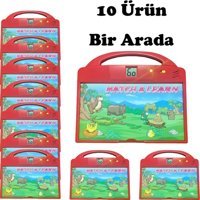 Farbu Oyuncak Farbu Ingilizce Eşleştirme Oyunu Pilli Interaktif Eğitim Seti 10' Lu Paket