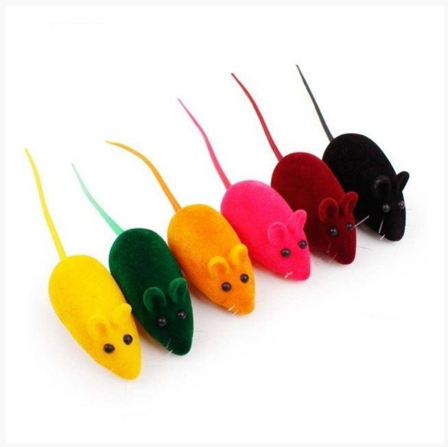 Gimcat Cattoy Peluş Isırma Yavru-Yetişkin Fare Kedi Oyuncağı