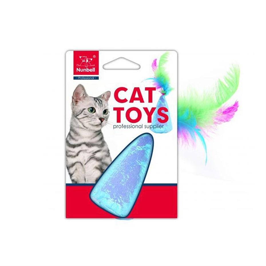 Nunbell Hareketli Tüylü Isırma Yavru-Yetişkin Torba Kedi Oyuncağı