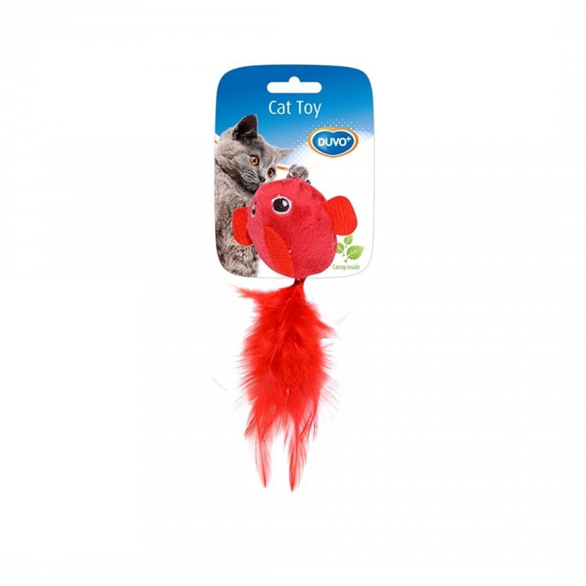 Duvo Birds With Feather Tüylü Aktivite Yavru-Yetişkin Aktivite Kedi Oyuncağı