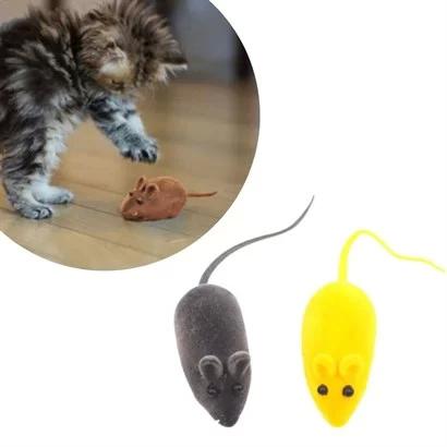Buffer Sesli Yakalama Yavru-Yetişkin Fare Kedi Oyuncağı