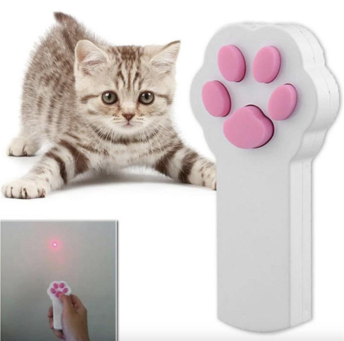 Paw Beam Isırma Yavru-Yetişkin Lazer Kedi Oyuncağı
