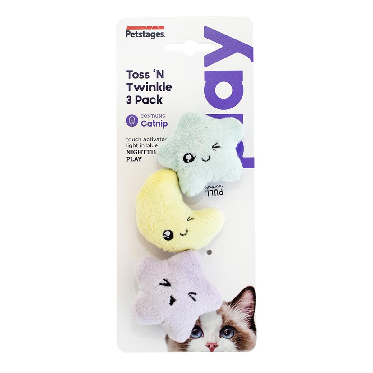 Toss Twinkle Kedi Otlu Aktivite Yavru-Yetişkin Aktivite Kedi Oyuncağı