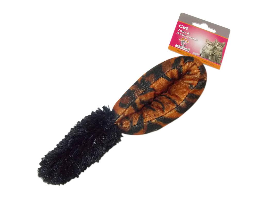 Eastland Peluş Tüylü Tırmalama Yavru-Yetişkin Kuyruk Kedi Oyuncağı