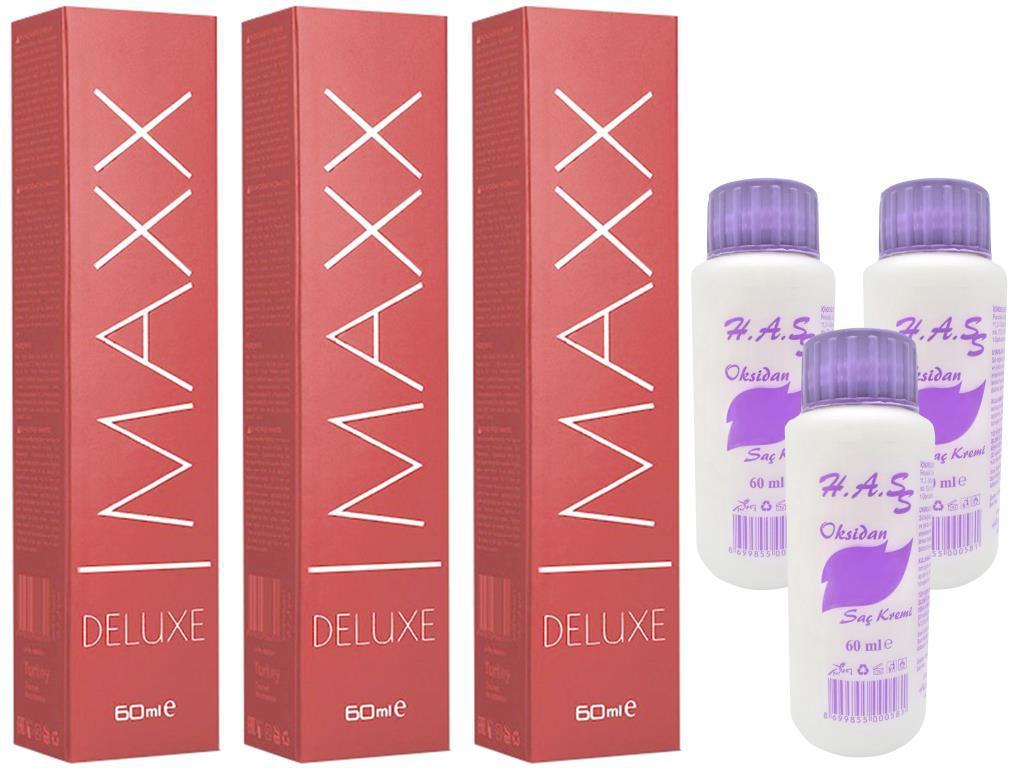 Maxx 4.65 Şarap Kızılı Krem Saç Boyası 60 ml