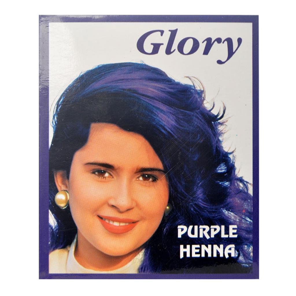 Glory Purple Henna Organik Toz Saç Boyası 10 gr